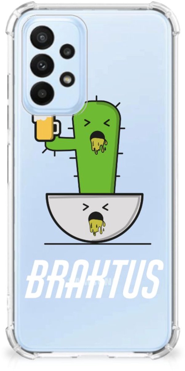 Samsung Galaxy A23 Stevig Bumper Hoesje Braktus