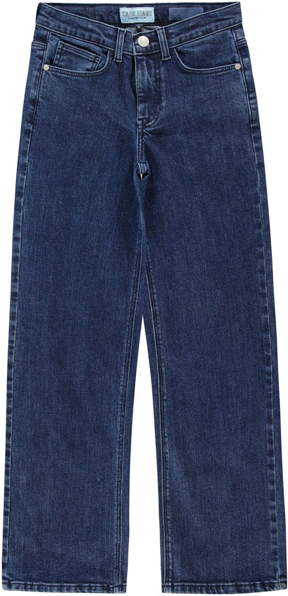 Cars Jeans Kids YARA Den. Stone Used Meisjes Jeans - Maat 146