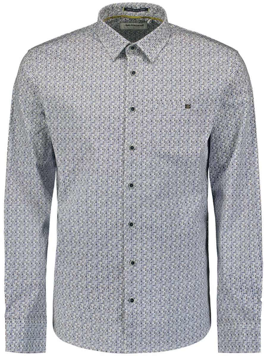 Bedrukt Stretch Shirt