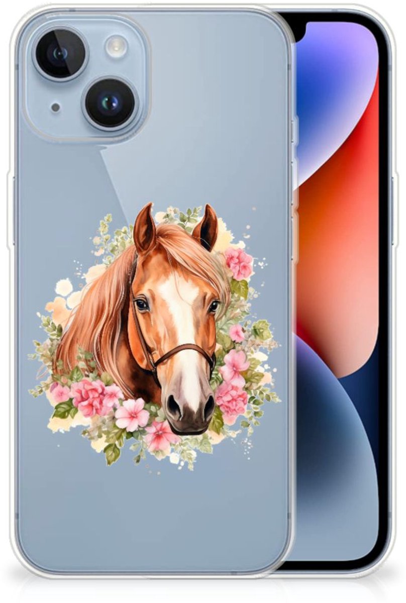 TPU Hoesje voor Apple iPhone 14 Paard