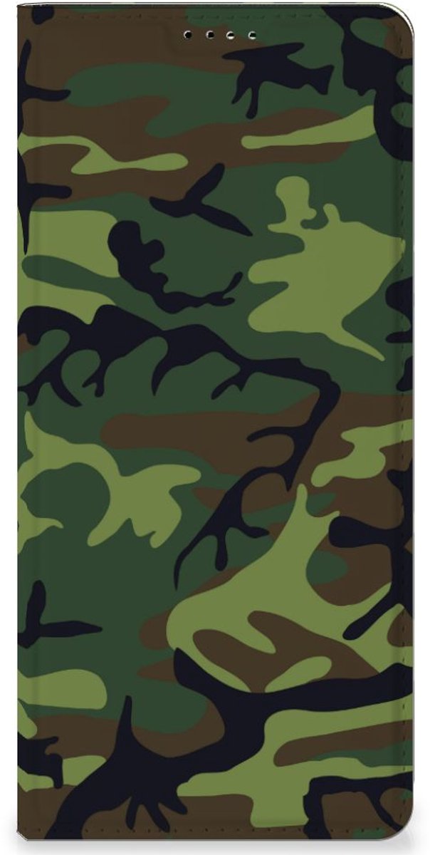 OPPO X6 Pro Hoesje met Magneet Army Dark