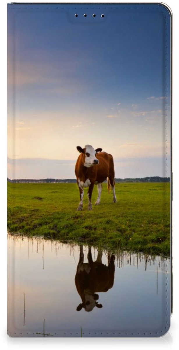 Book Case voor Samsung Galaxy S23 FE Hoesje maken Koe