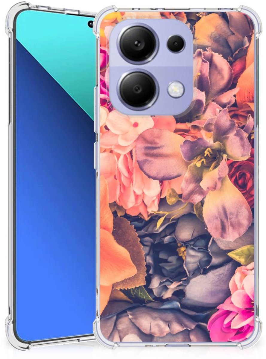 Xiaomi Redmi Note 13 4G Case Bosje Bloemen