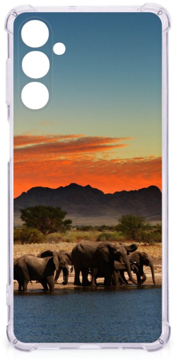Samsung Galaxy M54 Case Anti-shock Olifanten