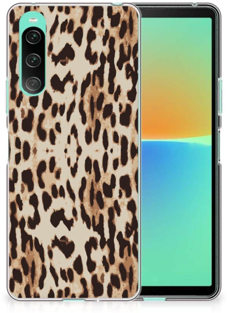 Sony Xperia 10 V TPU Hoesje Leopard