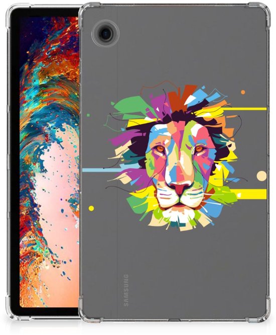Coque arrière couleur Lion pour tablette Samsung Galaxy Tab A9