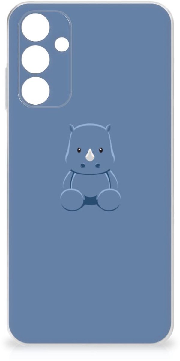 Samsung Galaxy A15 Telefoonhoesje met Naam Baby Rhino