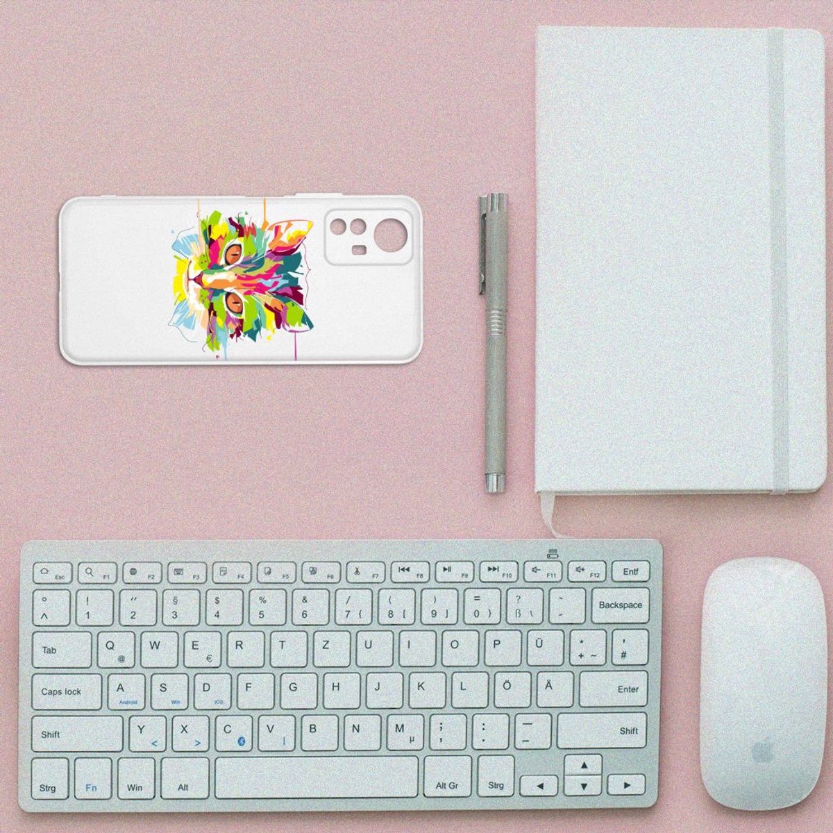 Xiaomi Redmi Note 12S Telefoonhoesje met Naam Cat Color