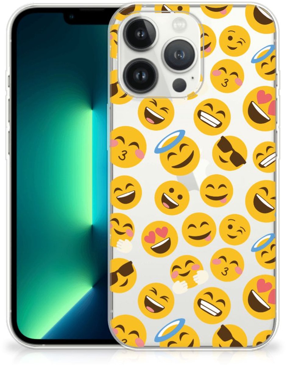 TPU Hoesje voor iPhone 13 Pro Max TPU bumper Emoji