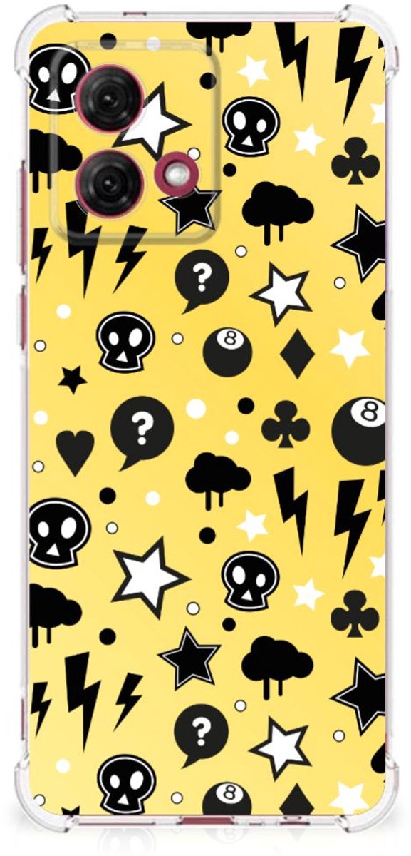 Extreme Case Motorola Moto G84 Punk Geel