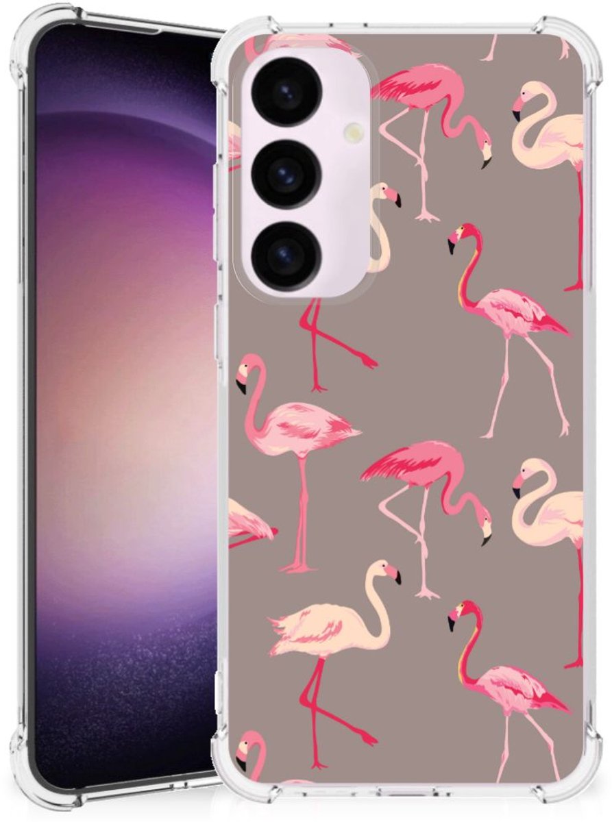 Samsung Galaxy S24 Plus Case Anti-shock Flamingo