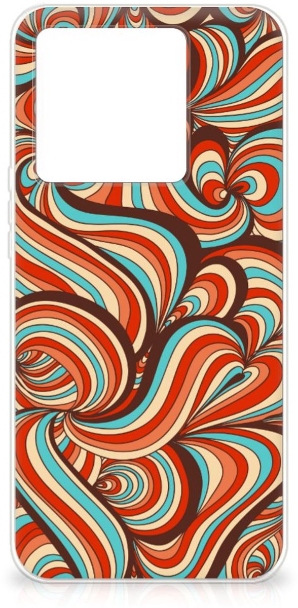 Back Cover voor Xiaomi 13T Hoesje maken Retro