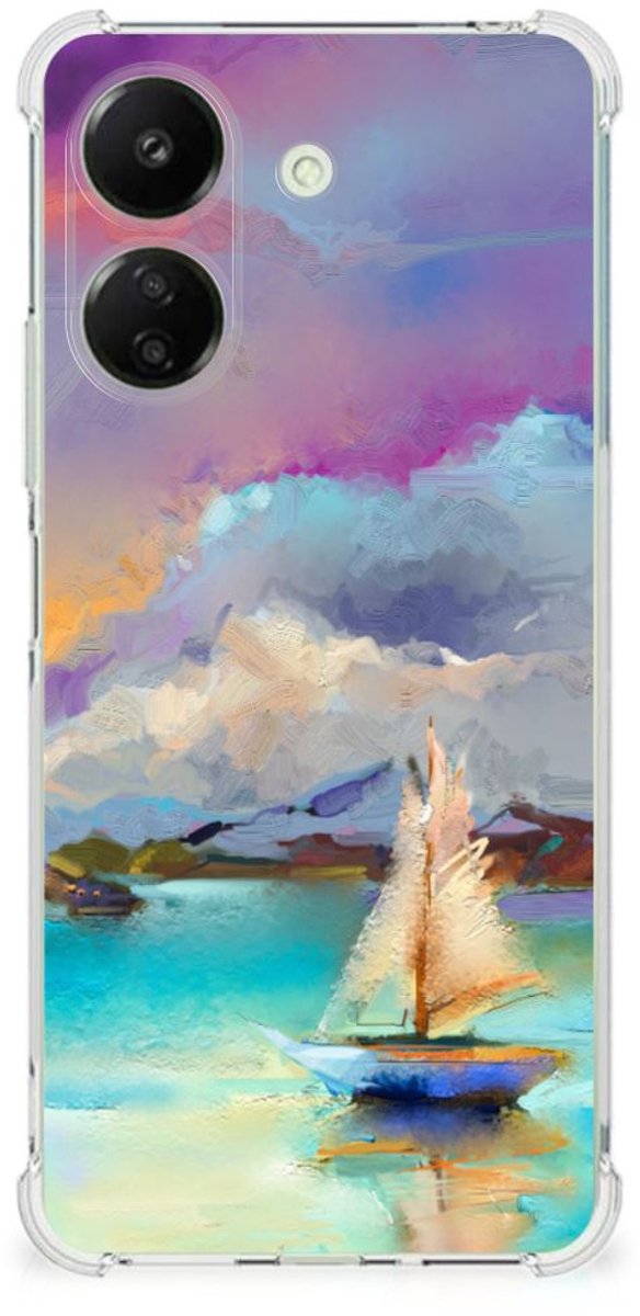 TPU Case Anti-Shock voor Back Cover Xiaomi Redmi 13C 4G Boat