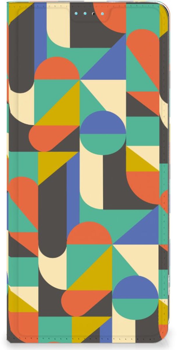 OPPO A98 5G Hoesje met Magneet Funky Retro