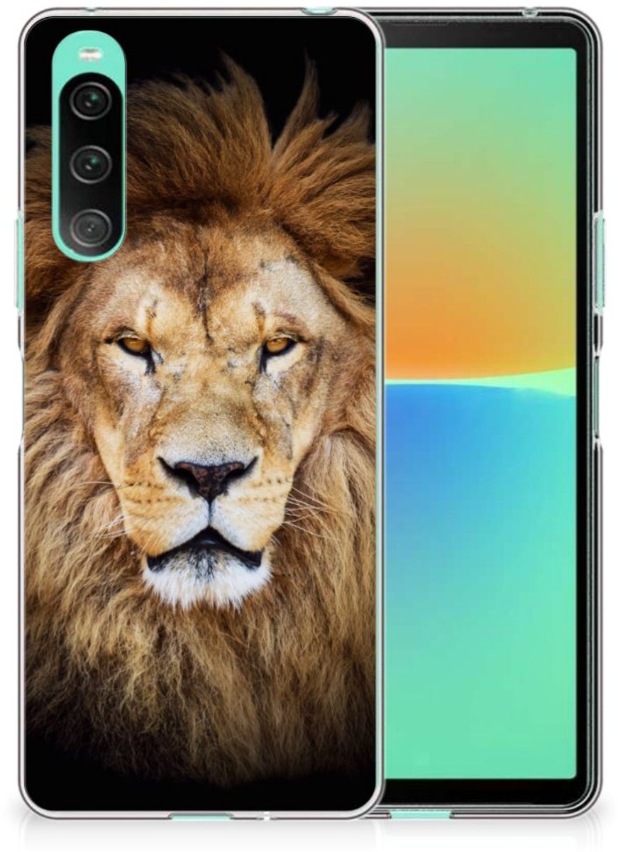 Sony Xperia 10 V TPU Hoesje Leeuw