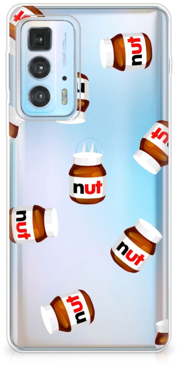 Motorola Edge 20 Pro Siliconen Case Nut Jar