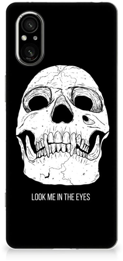 Coque Téléphone pour Sony Xperia 5 V Coque Smartphone Skull Eyes