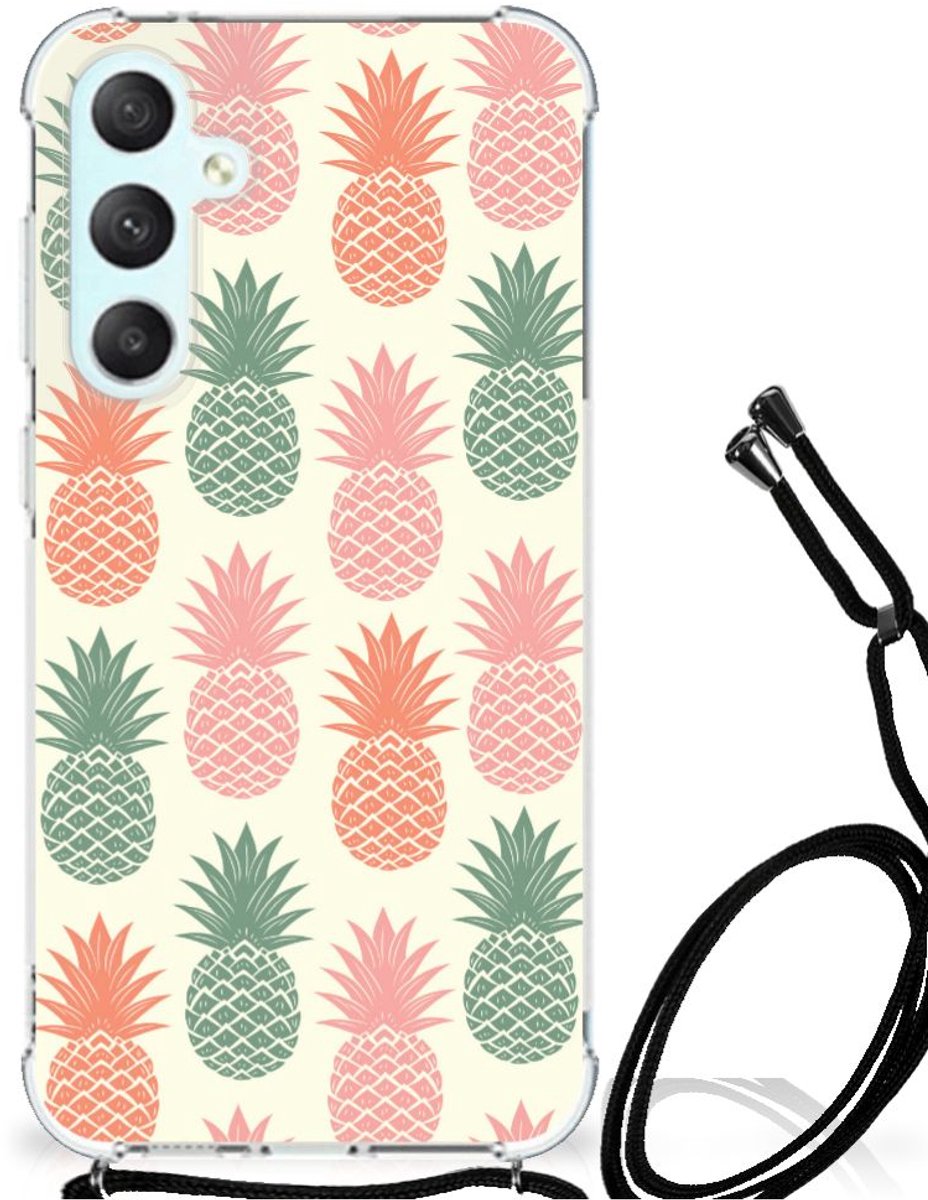 Samsung Galaxy S23 FE Beschermhoes Ananas