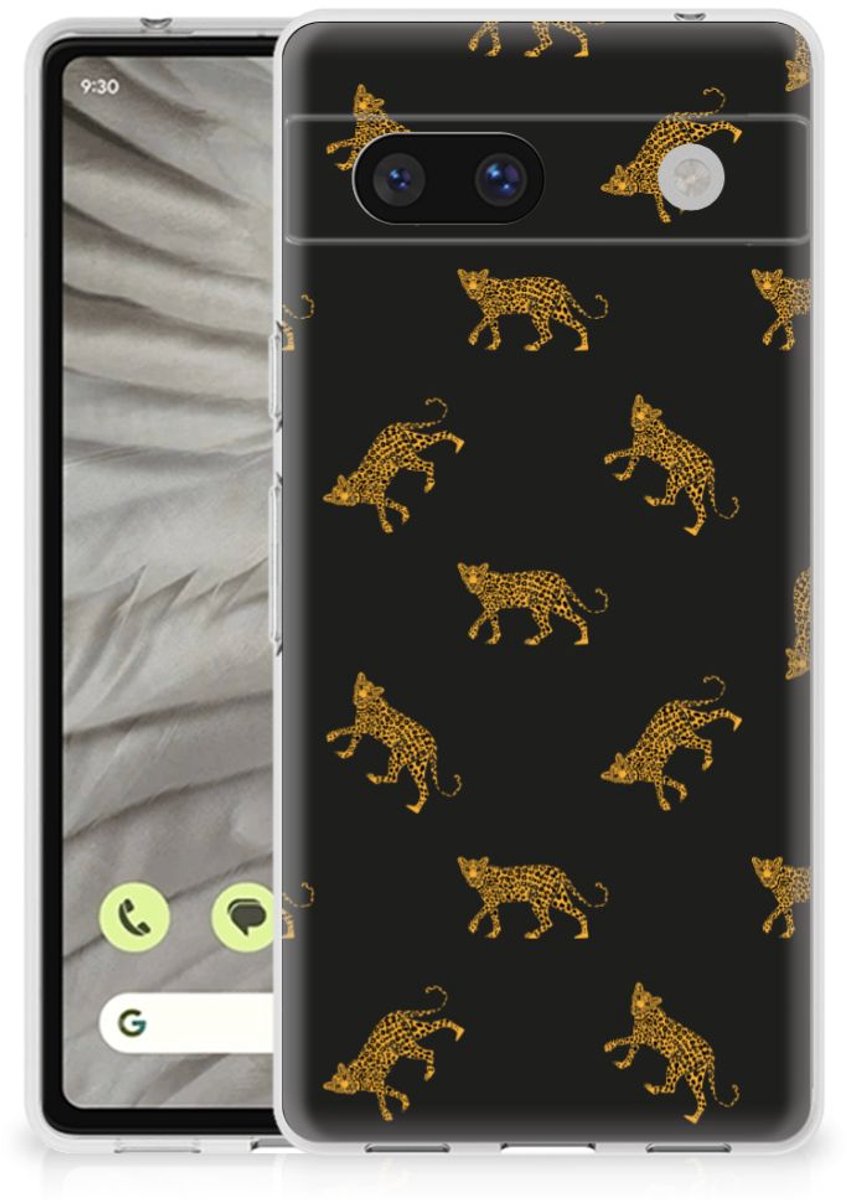 TPU Hoesje voor Google Pixel 7A Leopards