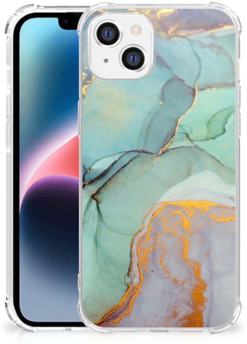 Back Cover voor Apple iPhone 14 Plus Watercolor Mix