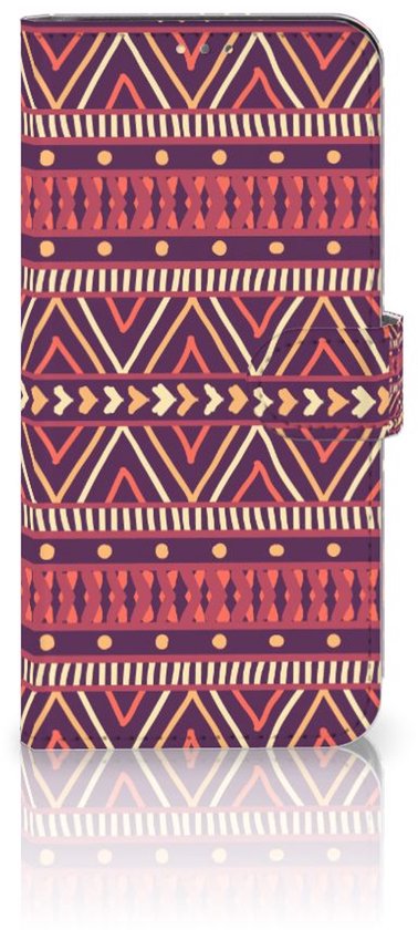 Étui pour téléphone portable OPPO A15 Bookcase Aztec Violet