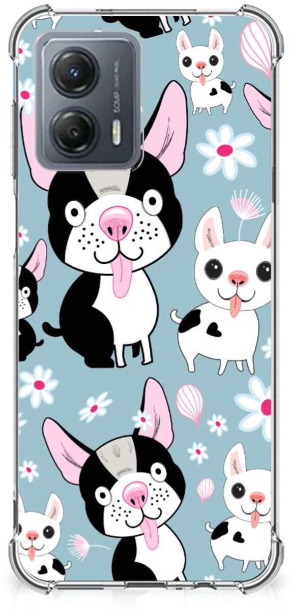 Motorola Moto G53 Case Anti-shock Hondjes