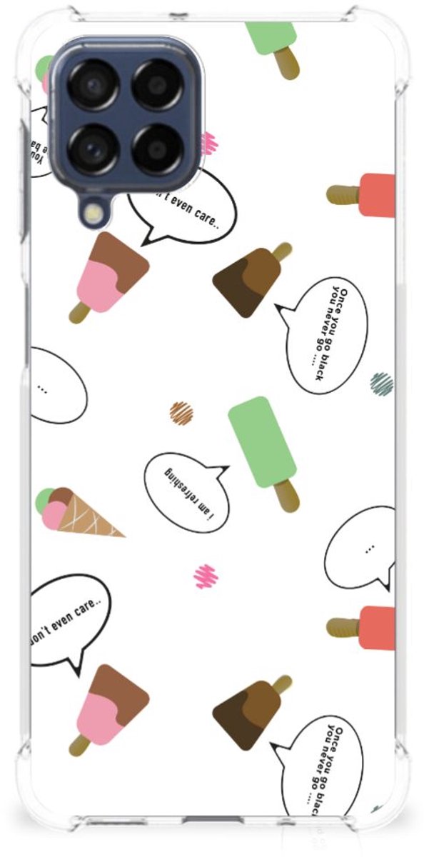 Samsung Galaxy M53 Beschermhoes IJsjes