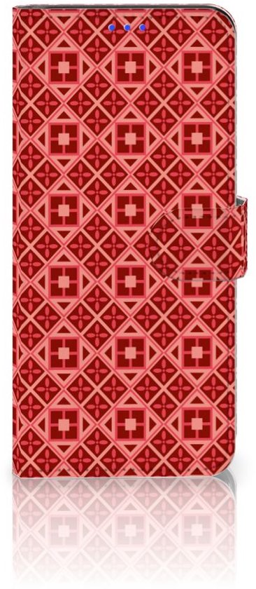 Coque Smartphone OPPO Reno5 Z | A94 5G Wallet Book Case Batik Rouge