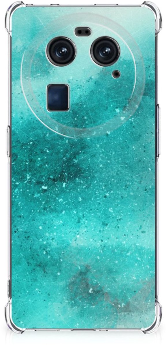 Back Cover OPPO Find X6 Painting Blue