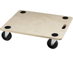 dörner + helmer 290635 Atlas Transportroller Laadvermogen (max.): 400 kg 600 mm x 495 mm x 145 mm
