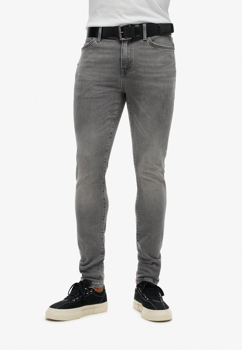 Superdry Vintage skinny jeans Heren Jeans Grijs