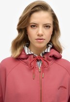 Superdry - Sweat à capuche zippé raglan surdimensionné Essential Logo - Femme - Sweats à capuche à capuche