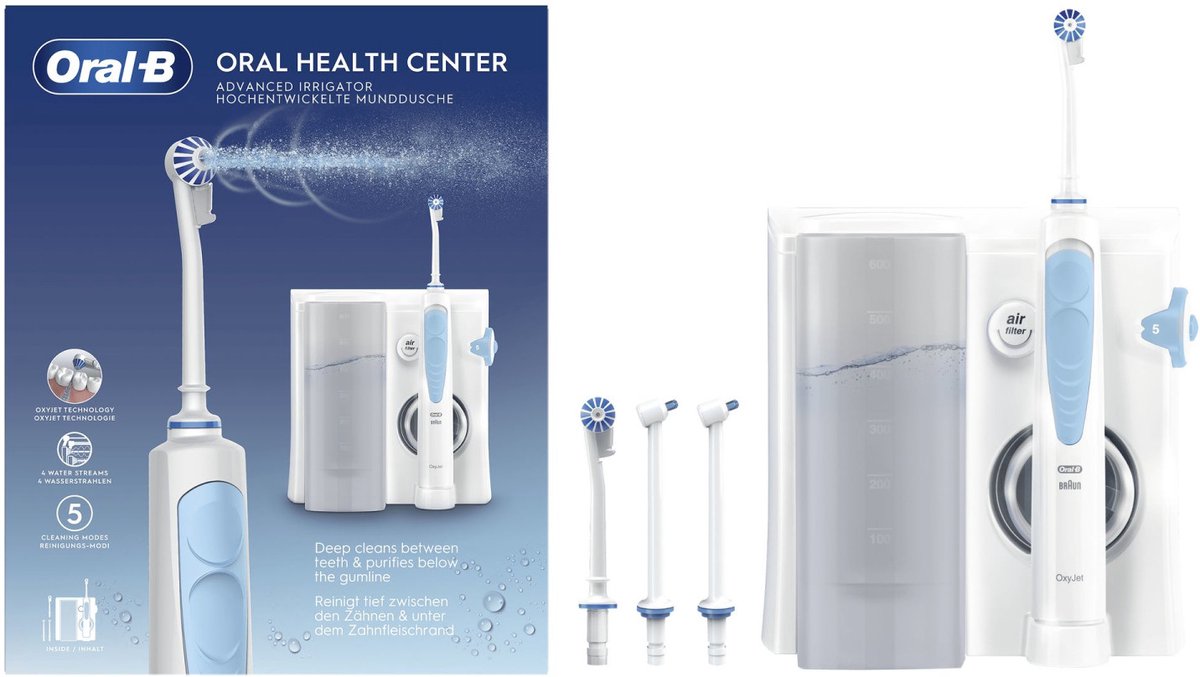 Oral Irrigator Oral-B MD OXYJET Wit