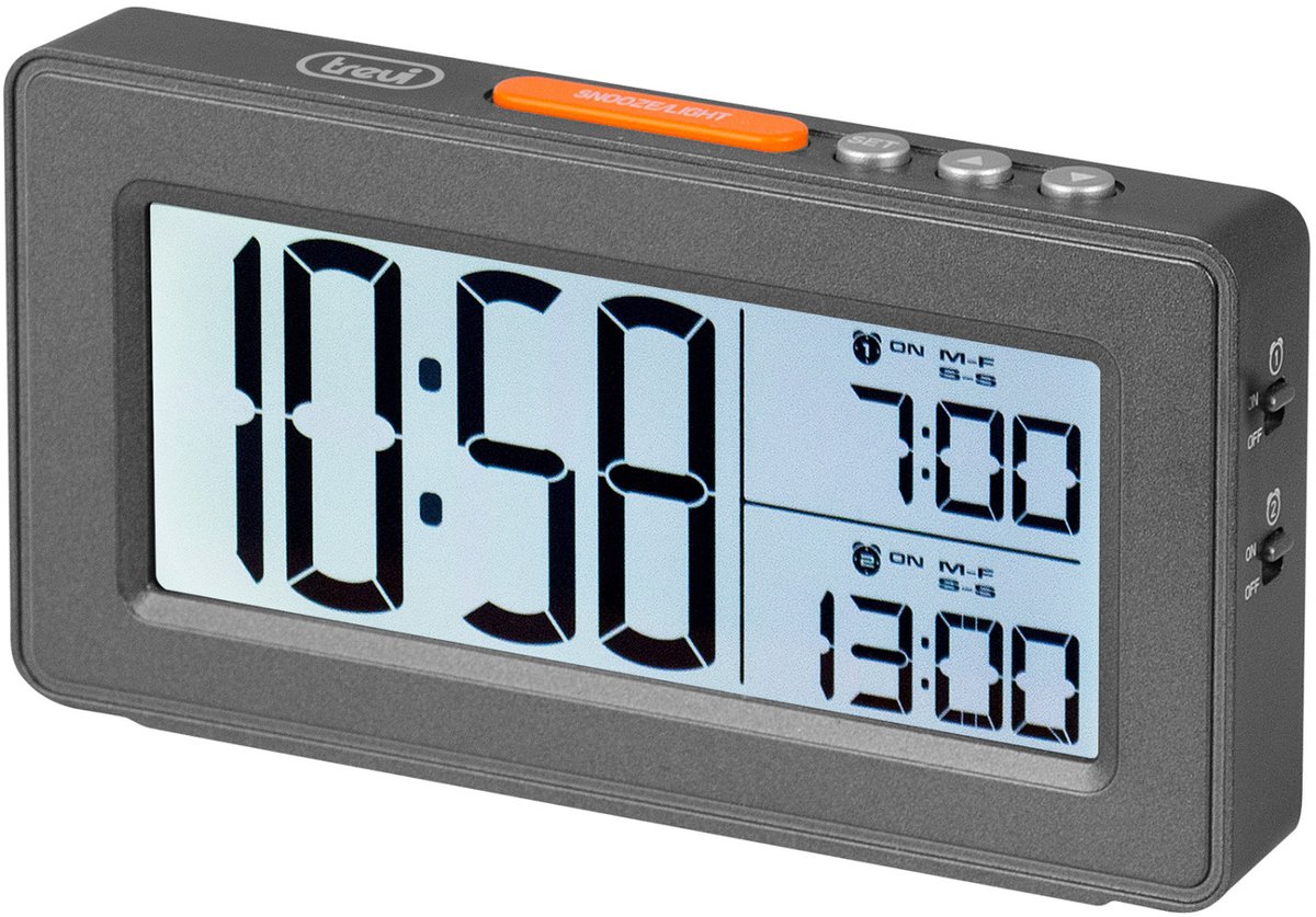 Trevi SLD 3P40 Digitale wekker Zwart