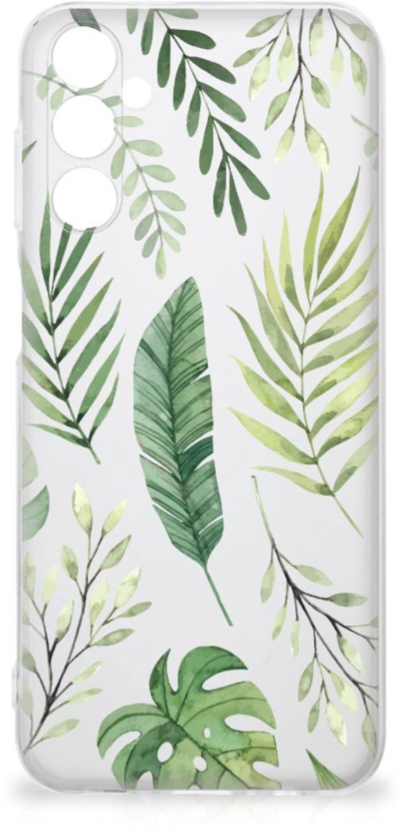 Samsung Galaxy M14 TPU Case Leaves