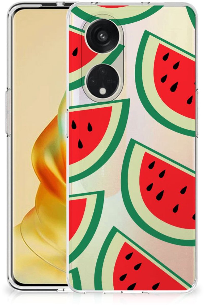 OPPO Reno8 T 5G Siliconen Case Watermelons