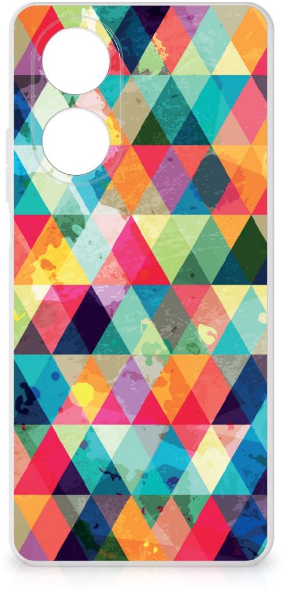 OPPO A58 4G TPU bumper Geruit