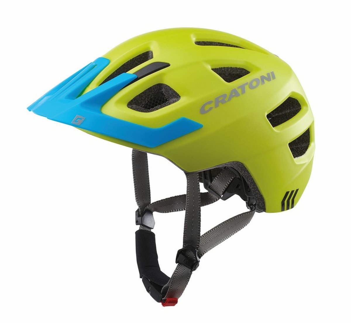 Cratoni Maxster Pro Helm Kinderen, groen/blauw Hoofdomtrek XS/S | 46-51cm