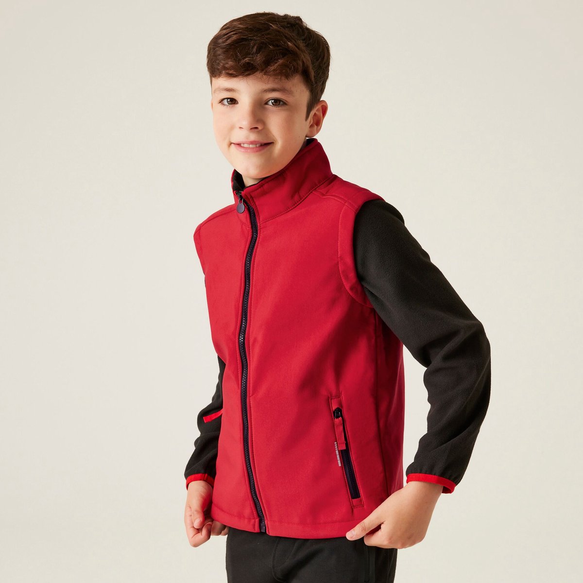 Jas Kinderen Ablaze Softshell Bodywarmer Multicolor