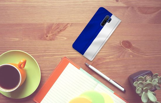Bookcase Xiaomi Redmi 9 Smart Cover Drapeau Français