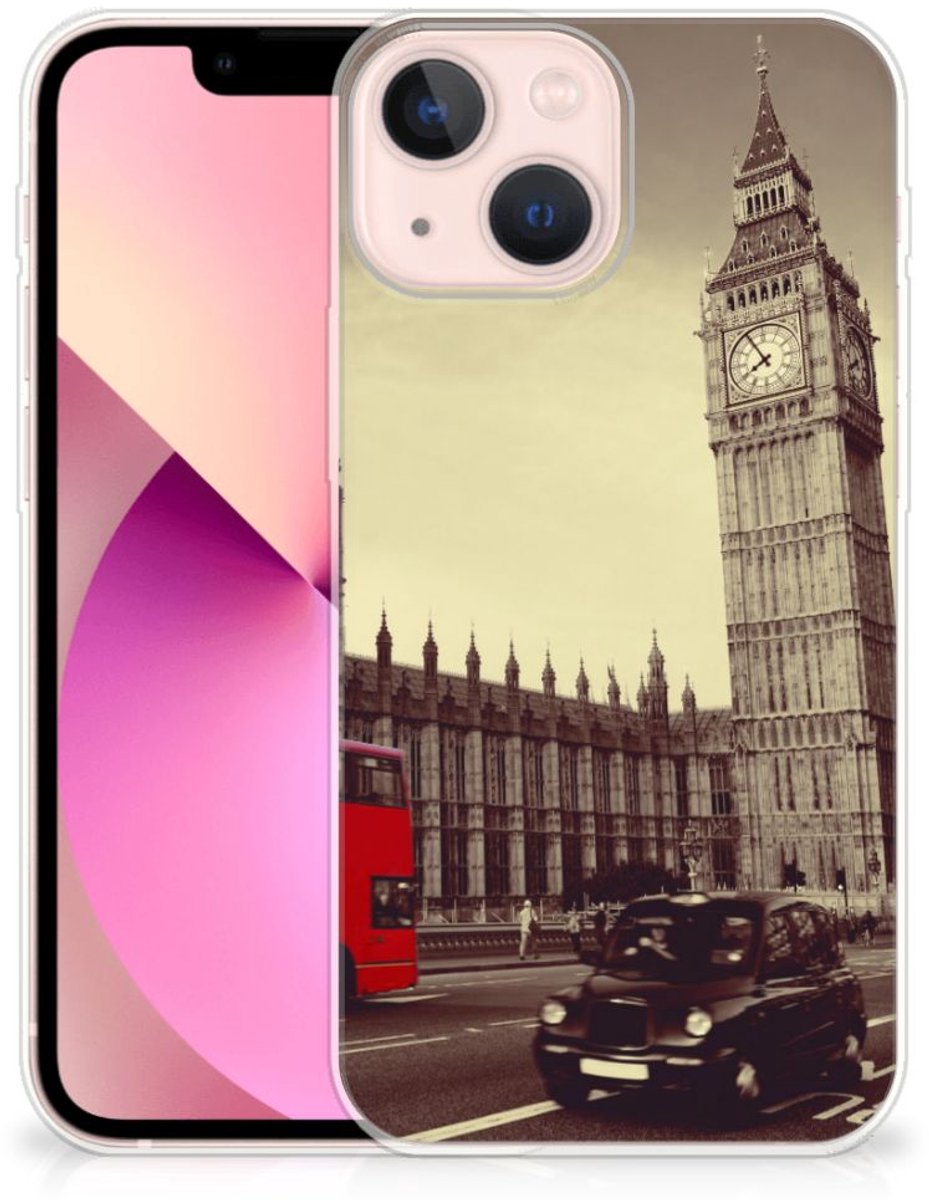 iPhone 13 mini Siliconen Back Cover Londen