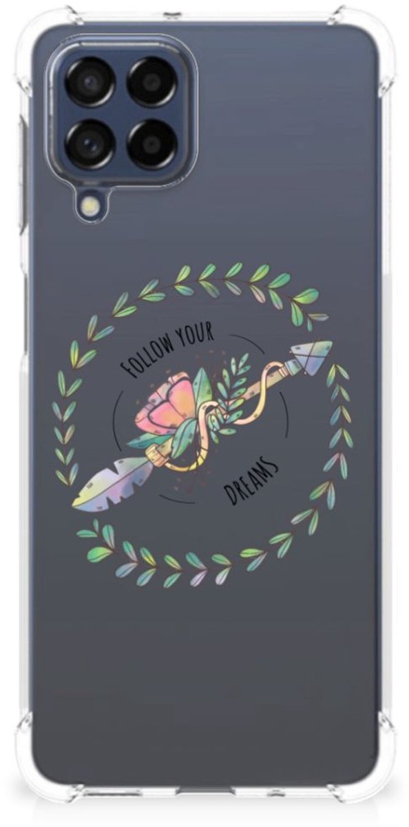 Samsung Galaxy M53 Stevig Bumper Hoesje Boho Dreams