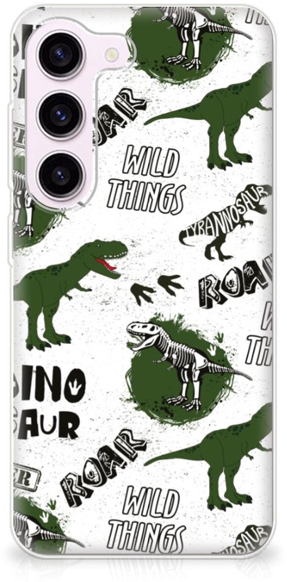 TPU Hoesje voor Samsung Galaxy S23 Dinosaurus
