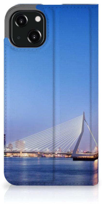 Coque iPhone 13 Coque Téléphone Texte Erasmus Bridge Rotterdam