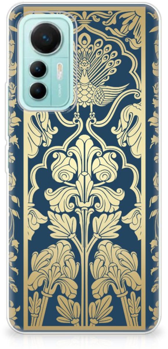 TPU Hoesje voor Xiaomi 12 Lite TPU Case Beige Flowers