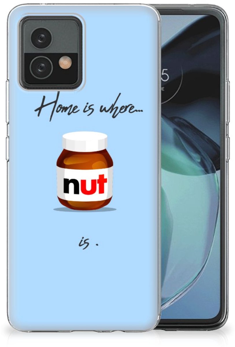 Motorola Moto G72 Siliconen Case Nut Home
