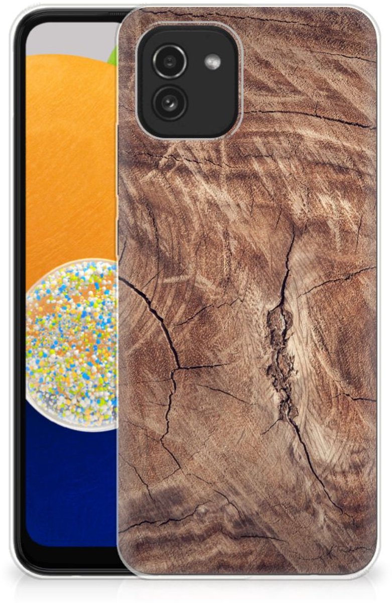 Samsung Galaxy A03 Bumper Hoesje Tree Trunk
