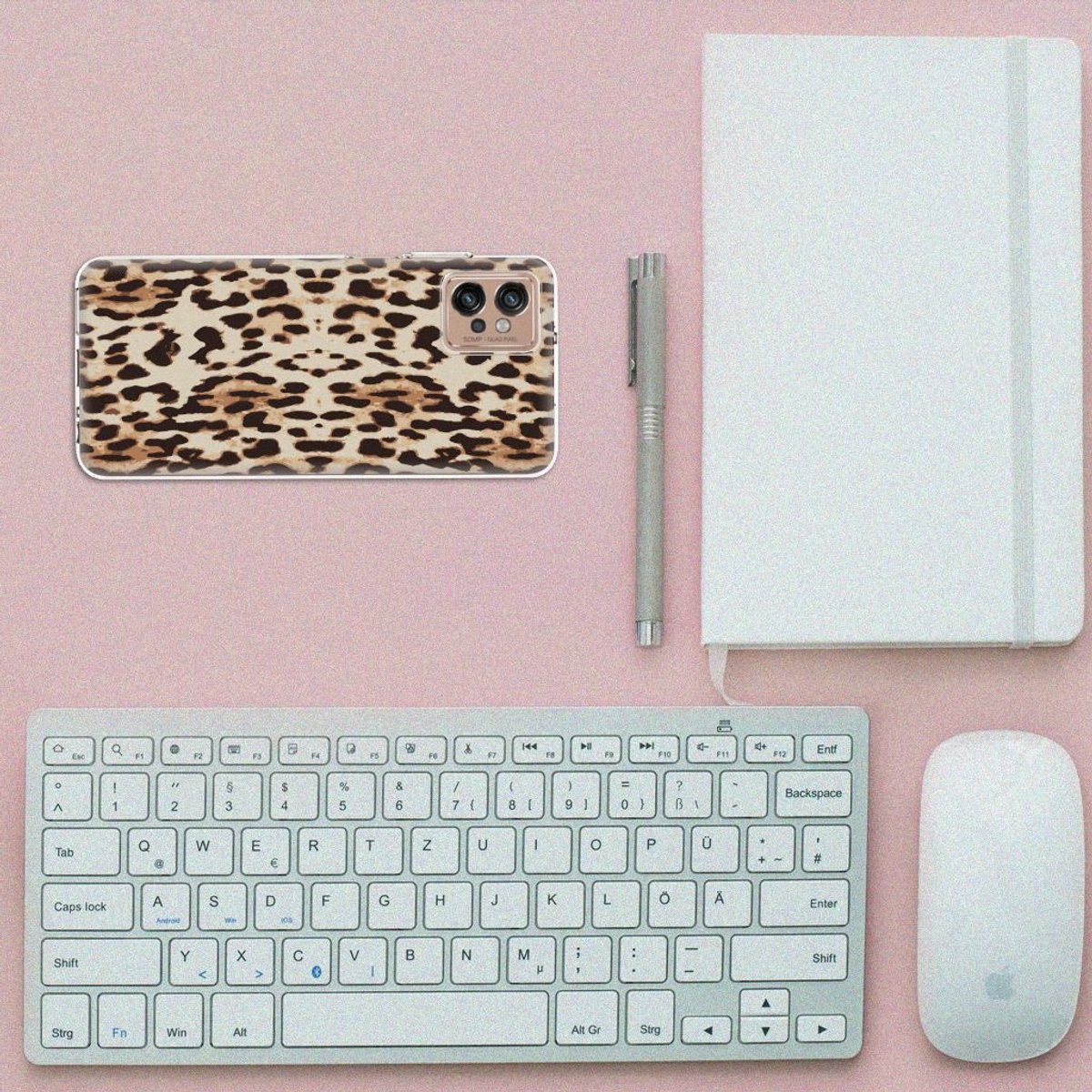Motorola Moto G32 TPU Hoesje Leopard