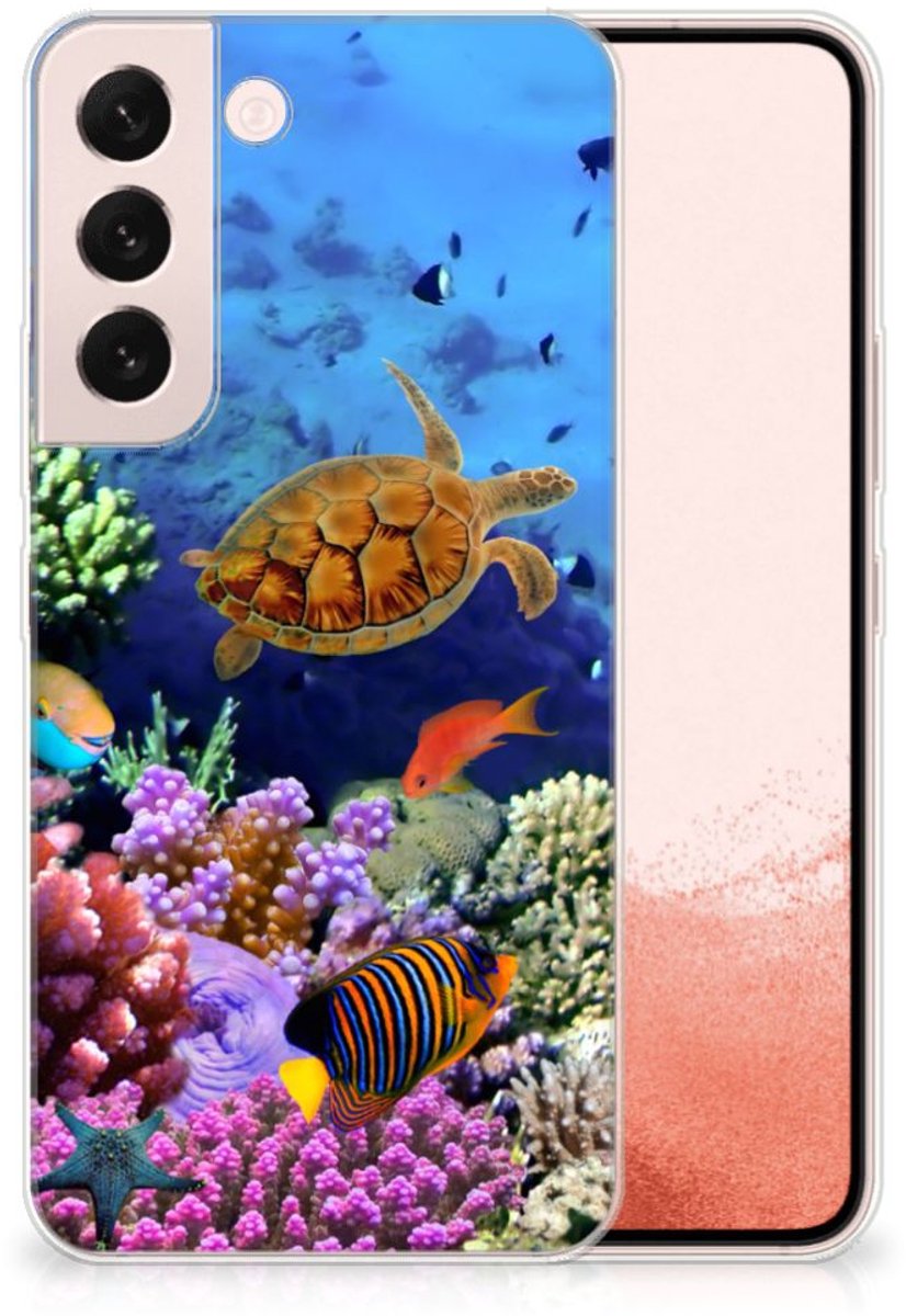 Samsung Galaxy S22 TPU Hoesje Vissen