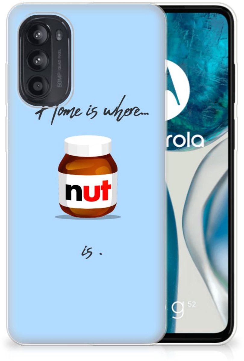 Motorola Moto G52/G82 Siliconen Case Nut Home